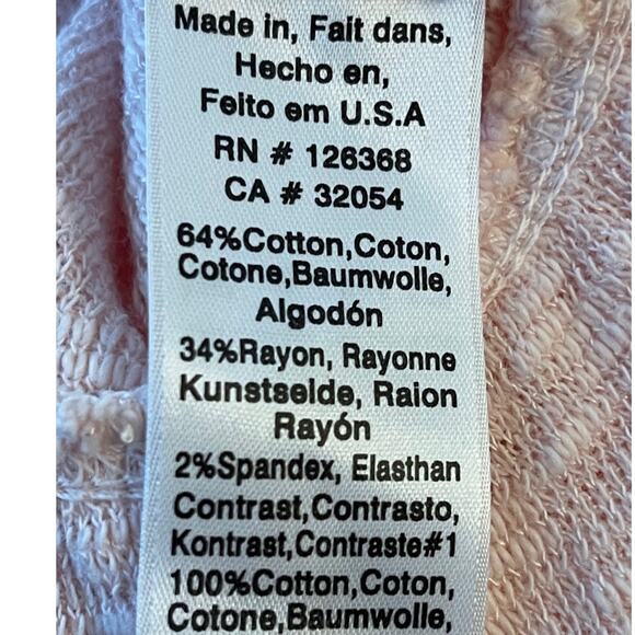 Anthropologie Left of Center Rose Pink Soft Waffle Top Size Small NEW - Picture 7 of 7